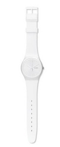 часы Swatch белые, розовые и фиолетовые))