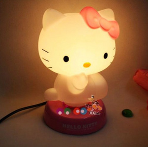 Cute Hello Kitty Night Bed Side Light