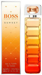 hugo boss orange sunset