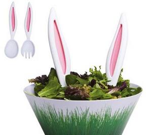 Rabbit Ears Salad Servers