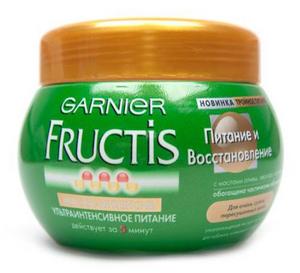 Маска для волос Garnier Fructis востановление и блеск