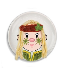 Тарелка 'Food Face' - She