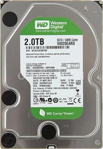 2x WD Green 2 Tb