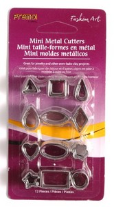 sculpey mini metal cutters