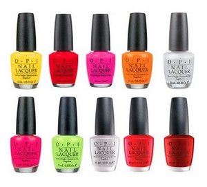 лаки для ногтей OPI