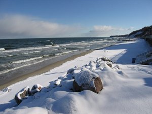 увидеть море зимой