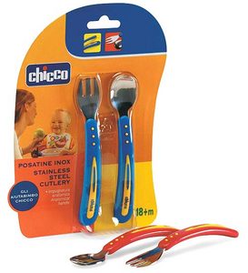 ложка и вилка chicco