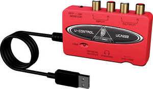 Аудиокарта BEHRINGER U-CONTROL UCA222