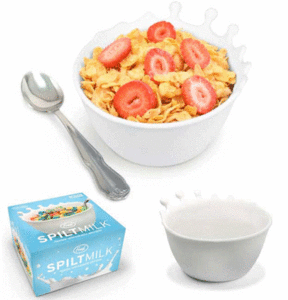 Spilt Milk Silicone Bowl