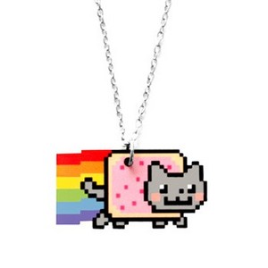 Nyan Cat necklace