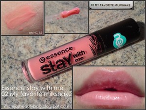 Essence Stay with me longlasting lipgloss