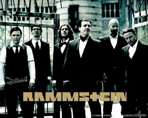 Большой постер с Rammstein