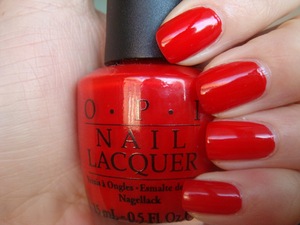 OPI Nail Polish цвет Big Apple Red