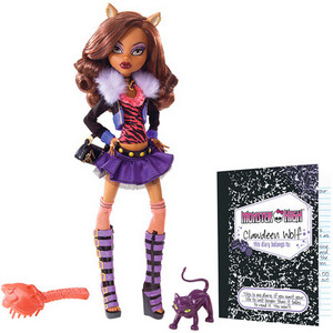 MONSTER HIGH CLAWDEEN WOLF