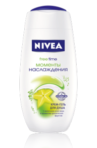 Крем-гель для душа Моменты наслаждения от Nivea