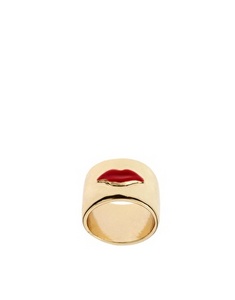 ASOS Ring with Enamel Lips