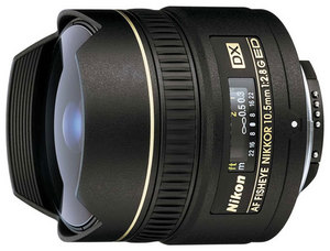 Объектив Nikon 10.5mm f/2.8G ED DX Fisheye-Nikkor