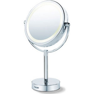 Lighted make-up mirror