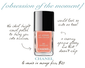 Chanel Orange Fizz Nail Laquer