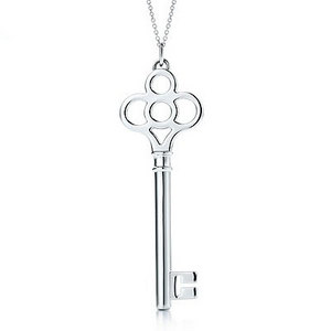 Tiffany Keys Crown key pendant