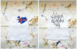 T-Shirt with Iceland !