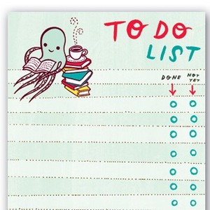 Readin' Octopus To-Do List