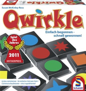 Schmidt Spiele 49014 - Qwirkle, Legespiel