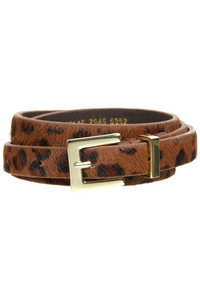 LEOPARD SPOT BELT