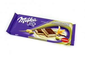 Milka с фисташками