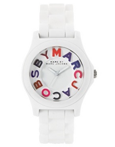 Marc By Marc Jacobs White Bracelet Watch