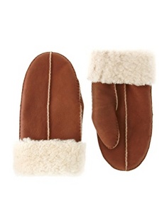 ASOS Sheepskin Mittens