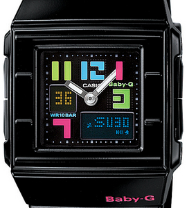 Часы Baby-G - BGA-200PD - Black-Multi