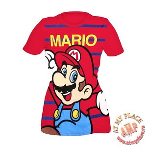 Красная футболка Mario