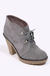 Urban Outfitters - Grey Suede High Heels