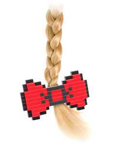 8-Bit Hair Bow