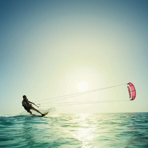 Kite surfing