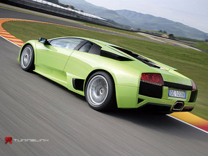 Lamborghini Murcielago LP640 Roadster Зелёненькую