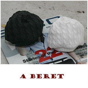 knit beret