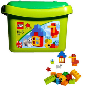 Коробка с кубиками lego duplo 5416