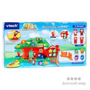 ОБУЧАЮЩАЯ ИГРУШКА VTECH «ВЕСЕЛЫЙ ЗООСАД»