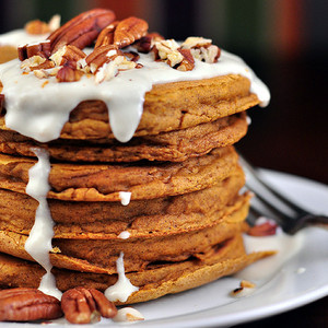 Breakfast Fun with Pumpkin Pancakes