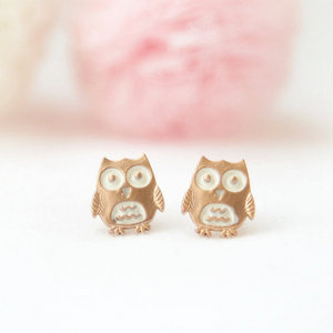 Baby Owl earrings