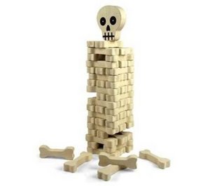 STACK the BONES skeleton skull & crossbones STACKING