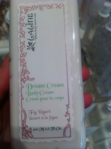 Dream Cream (Bodу Cream) Fig Yogurt by Laline