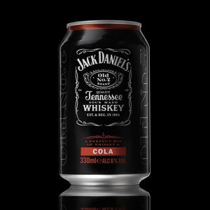 Jack Daniel's & cola в банке