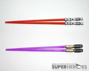 Star Wars — Mace Windu & Darth Maul Lightsaber Chopsticks