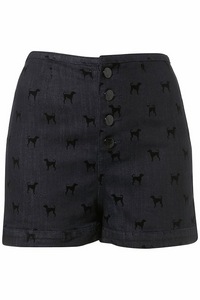 Шорты Topshop Dog-print