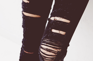 grunge jeans