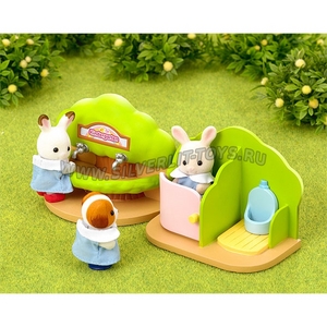 Sylvanian Families  "Туалетная комната для детского сада"