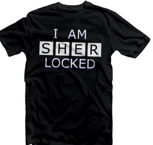 Майка i'm sher locked